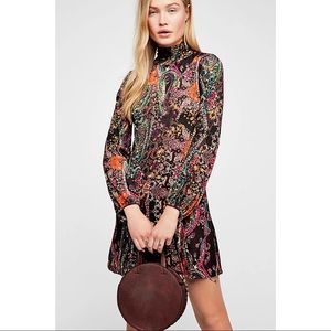 NWOT Free People All Dolled Up Mini Dress
